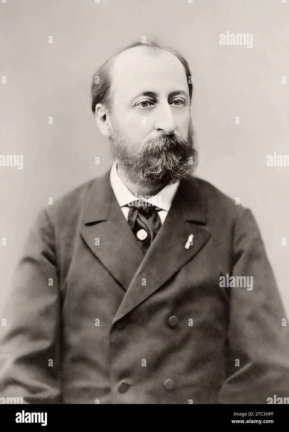 Camille Saint-Saëns, 1835 – 1921, compositeur français, édité numériquement d’après une photographie d’Eugène Pirou, 1880 Banque D'Images Camille Saint-Saëns, 1835 – 1921, compositeur français, édité numériquement d’après une photographie d’Eugène Pirou, 1880 Banque D'Images