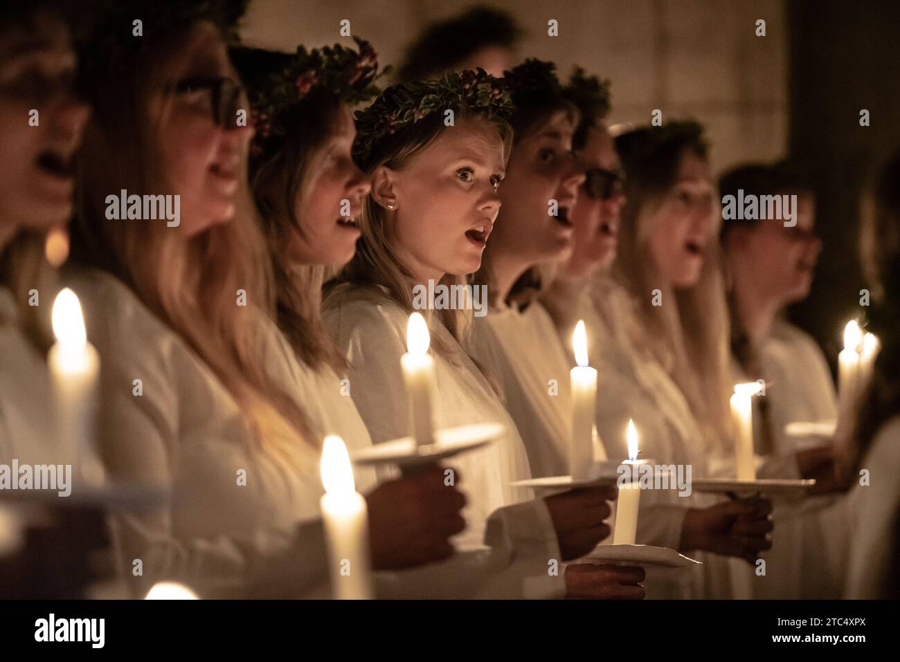 Procession de sankta lucie Banque de photographies et d’images à haute