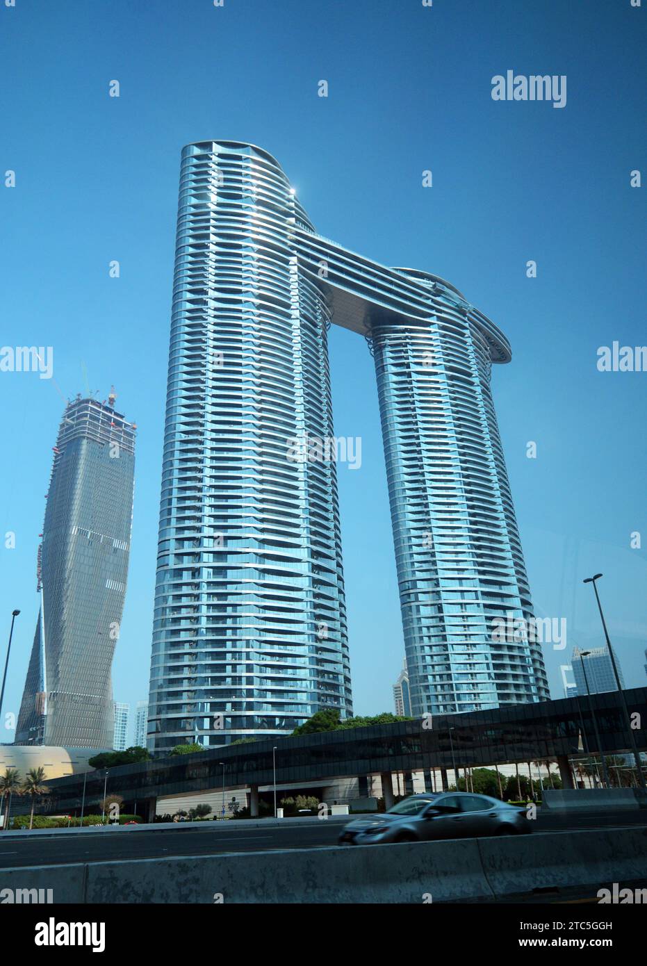 The Address Skyview at the Emaar Square Area - Downtown Dubai - Dubaï - Émirats arabes Unis. Banque D'Images