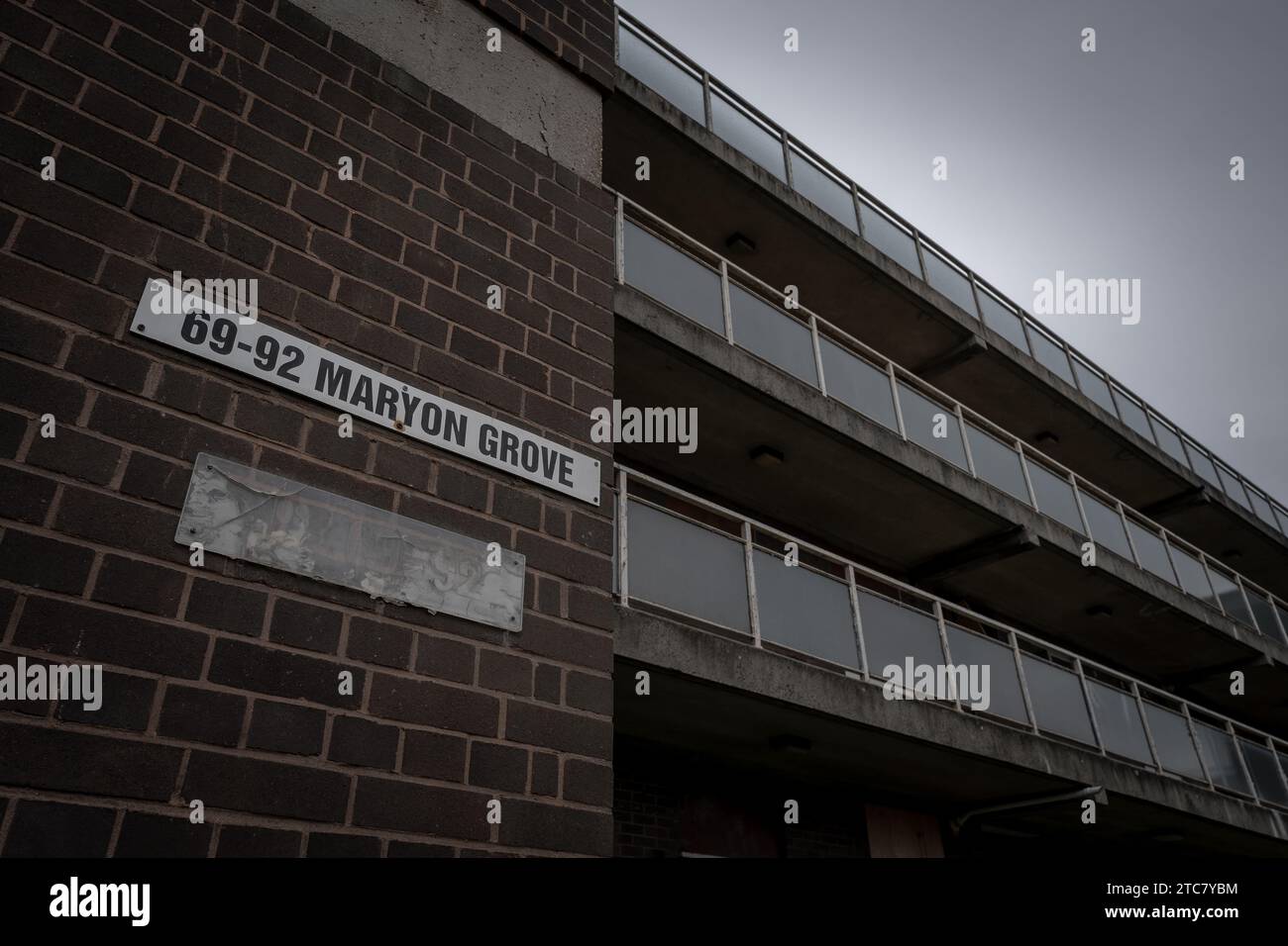 Domaine Maryon Grove à Woolwich, Greenwich, Londres, Royaume-Uni Banque D'Images