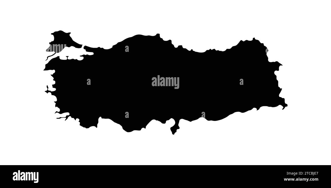 Vector turkey Maps conception illustration de contour vectoriel Illustration de Vecteur