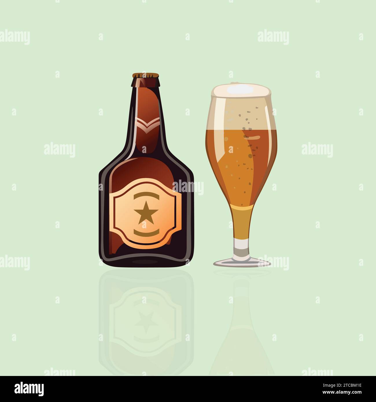 événement de la journée internationale de la bière en format vectoriel avec des tasses Illustration de Vecteur