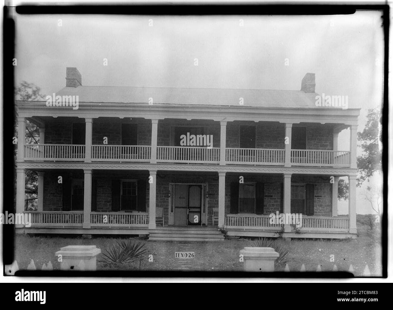 Whitehall, Sutherland Springs, Texas. Banque D'Images