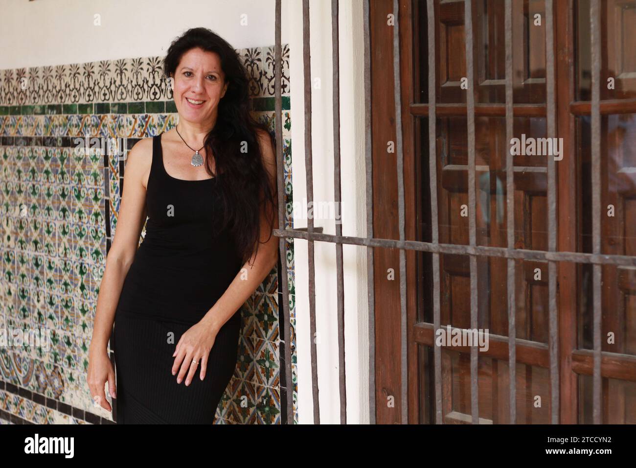 Séville, 09/13/2016. Conférence de presse de María Pagés, pour la Biennale de Flamenco. Photo : Rocío Ruz Archsev. Crédit : Album / Archivo ABC / Rocío Ruz Banque D'Images