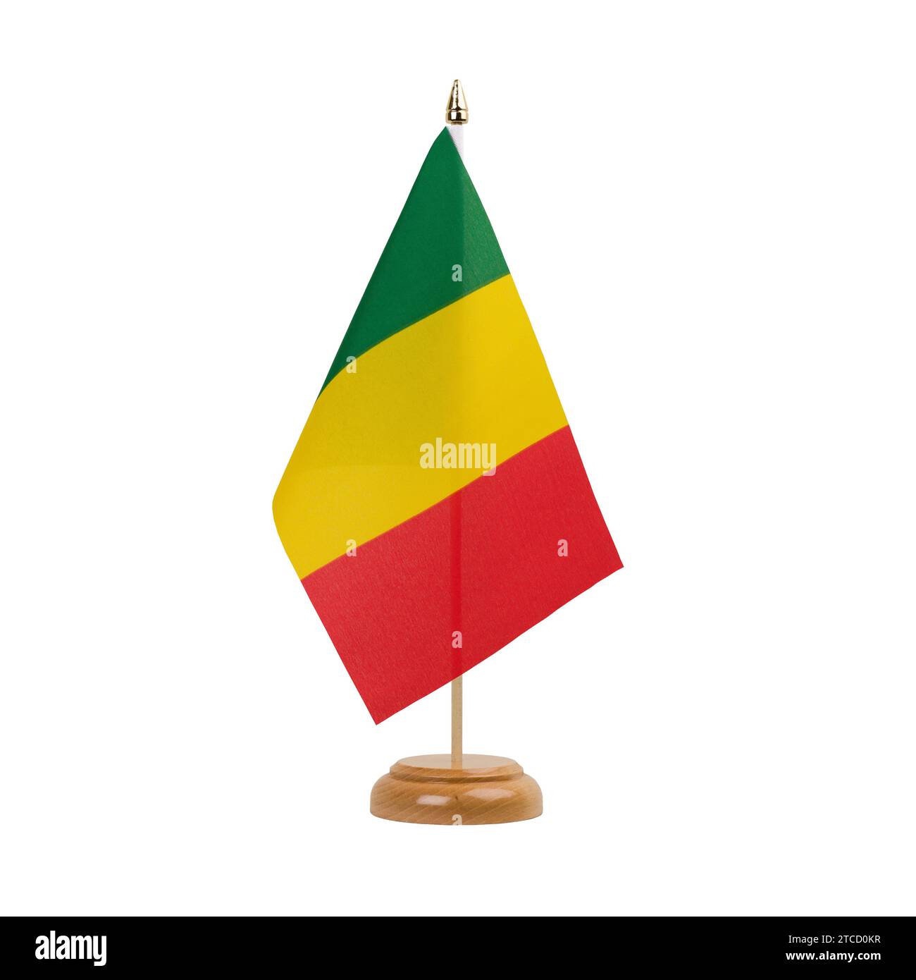 Drapeau du Mali Banque D'Images