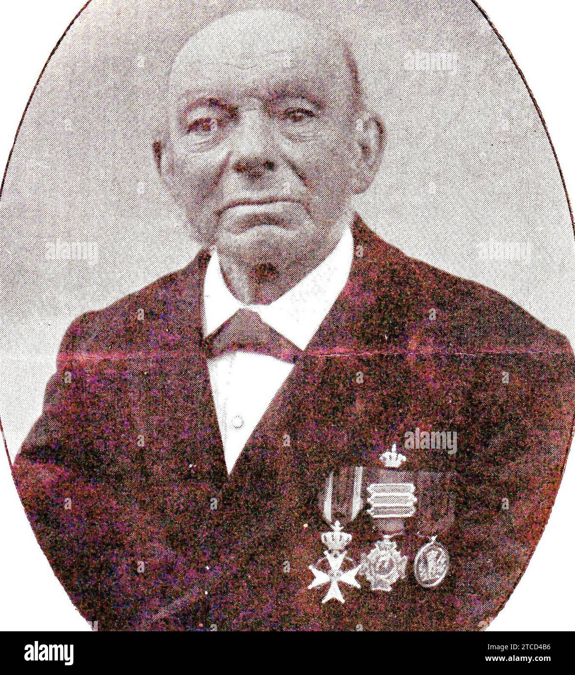 Willem Lodewijk Buchel. Banque D'Images