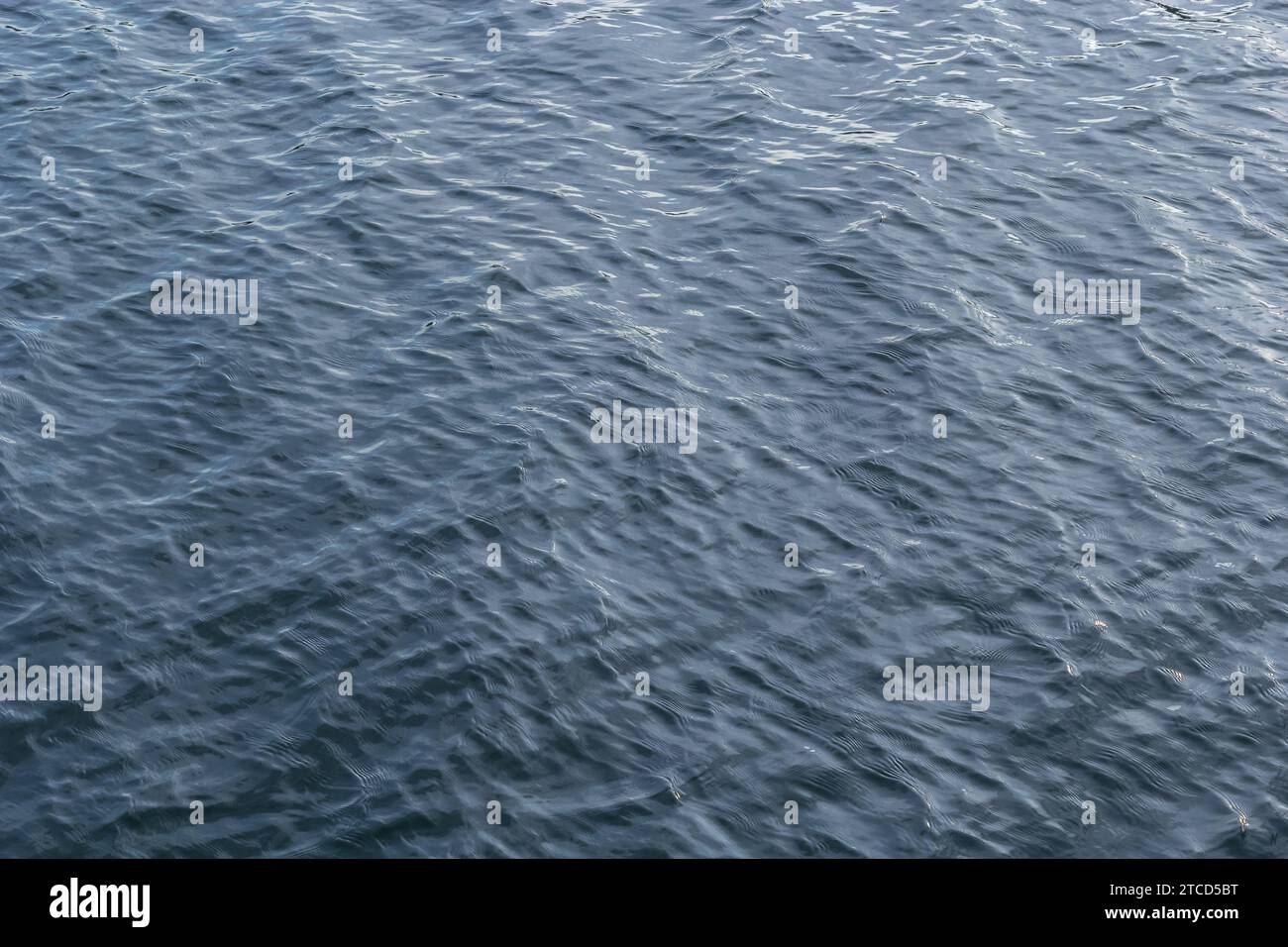 Vagues d'eau fond de texture bleu foncé. Banque D'Images