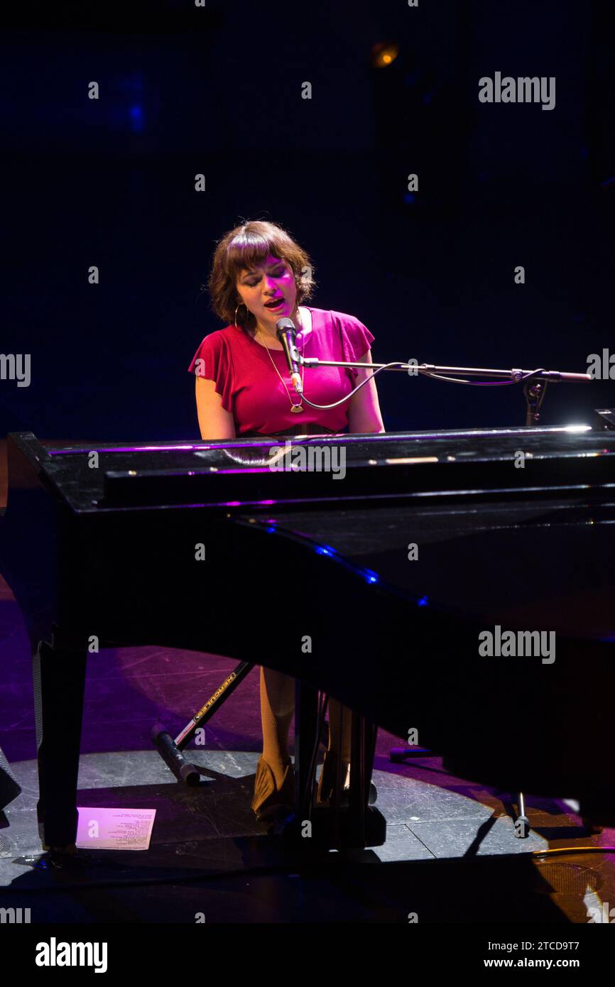 Barcelone, 04/05/2018. Concert de Norah Jones au Lyceum. Photo : Inés Baucells Archdc. Crédit : Album / Archivo ABC / Inés Baucells Banque D'Images