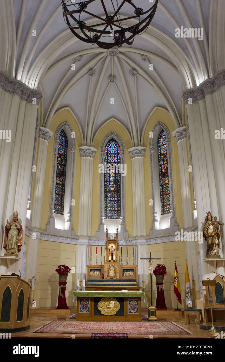 Madrid, 01/16/2018. Paroisse de San Juan de Ribera, rue Rodríguez Martín. Photo : Isabel Permuy. Archdc. Crédit : Album / Archivo ABC / Isabel B Permuy Banque D'Images