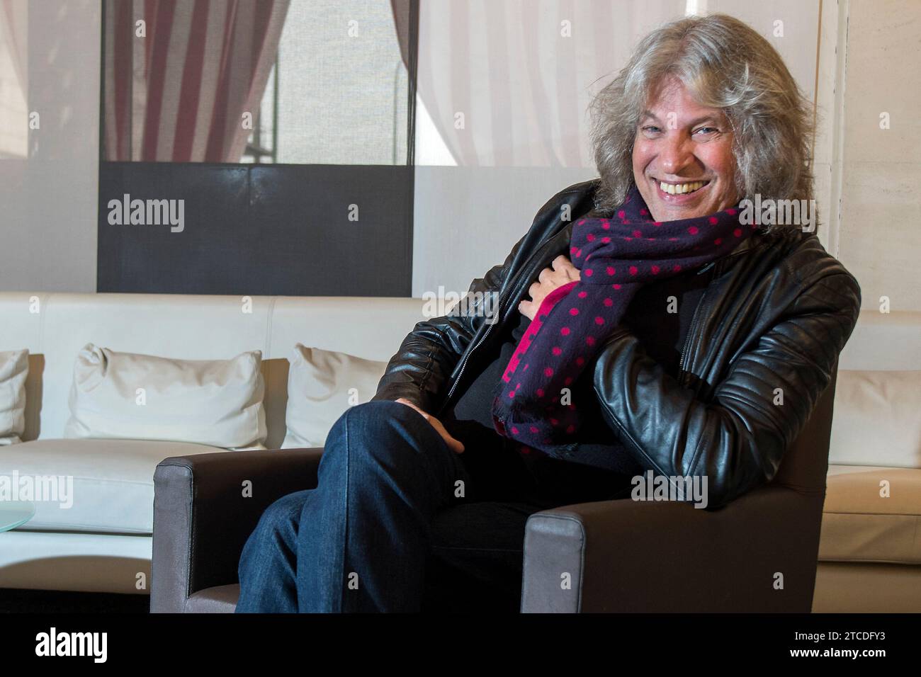 Séville, 04/12/2018. Le chanteur de flamenco José Mercé. Photo : Juan José Úbeda. Archsev. Crédit : Album / Archivo ABC / Juan José Úbeda Banque D'Images