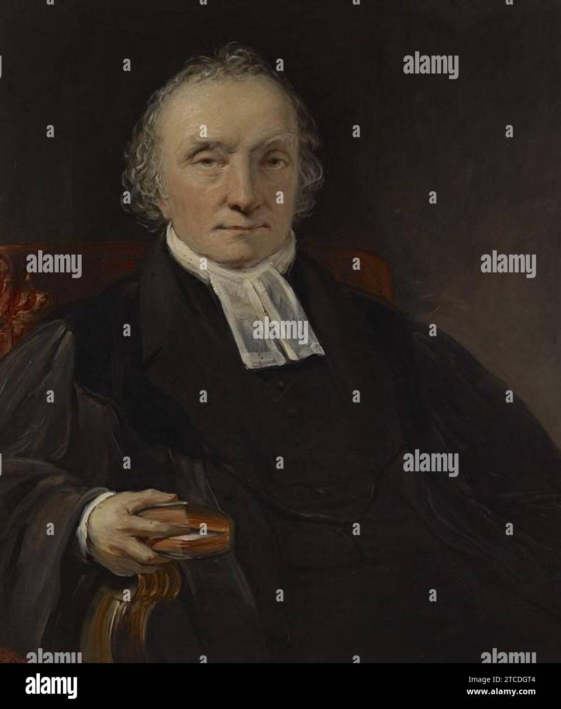 William Bonnar - Rév. Thomas Chalmers, 1780 - 1847. Prédicateur et réformateur social Banque D'Images