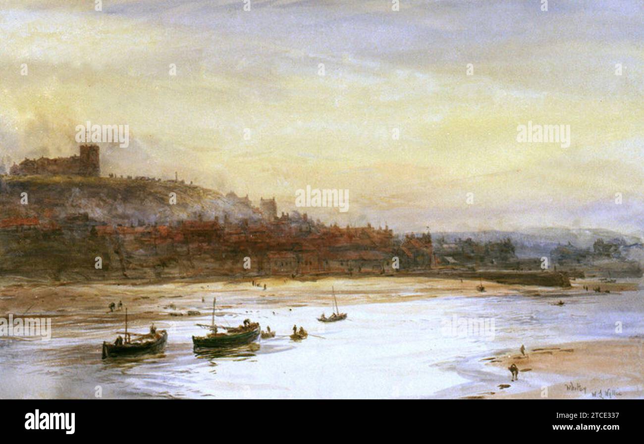William Lionel Wyllie Whitby. Banque D'Images