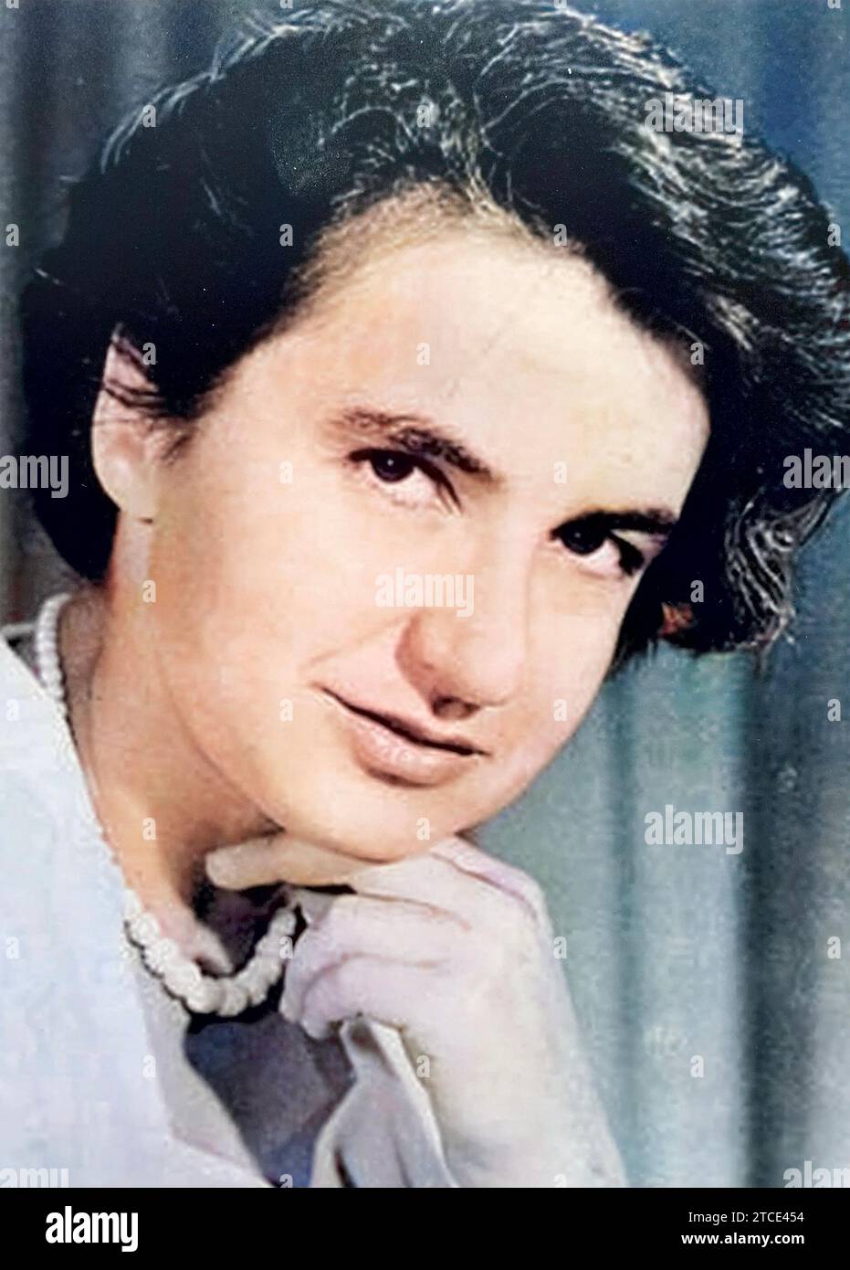 ROSALIND FRANKLIN (1920-1958) scientifique anglais dont le worknas cristallographe aux rayons X a été au cœur de la découverte de l'ADN Banque D'Images