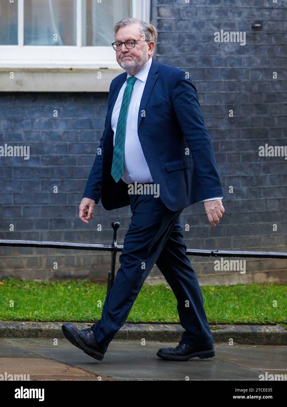 Londres, Royaume-Uni. 12 décembre 2023. David Mundell, conservateur scorttish, à Downing Street pour une réunion du Cabinet. Crédit : Mark Thomas/Alamy Live News Banque D'Images
