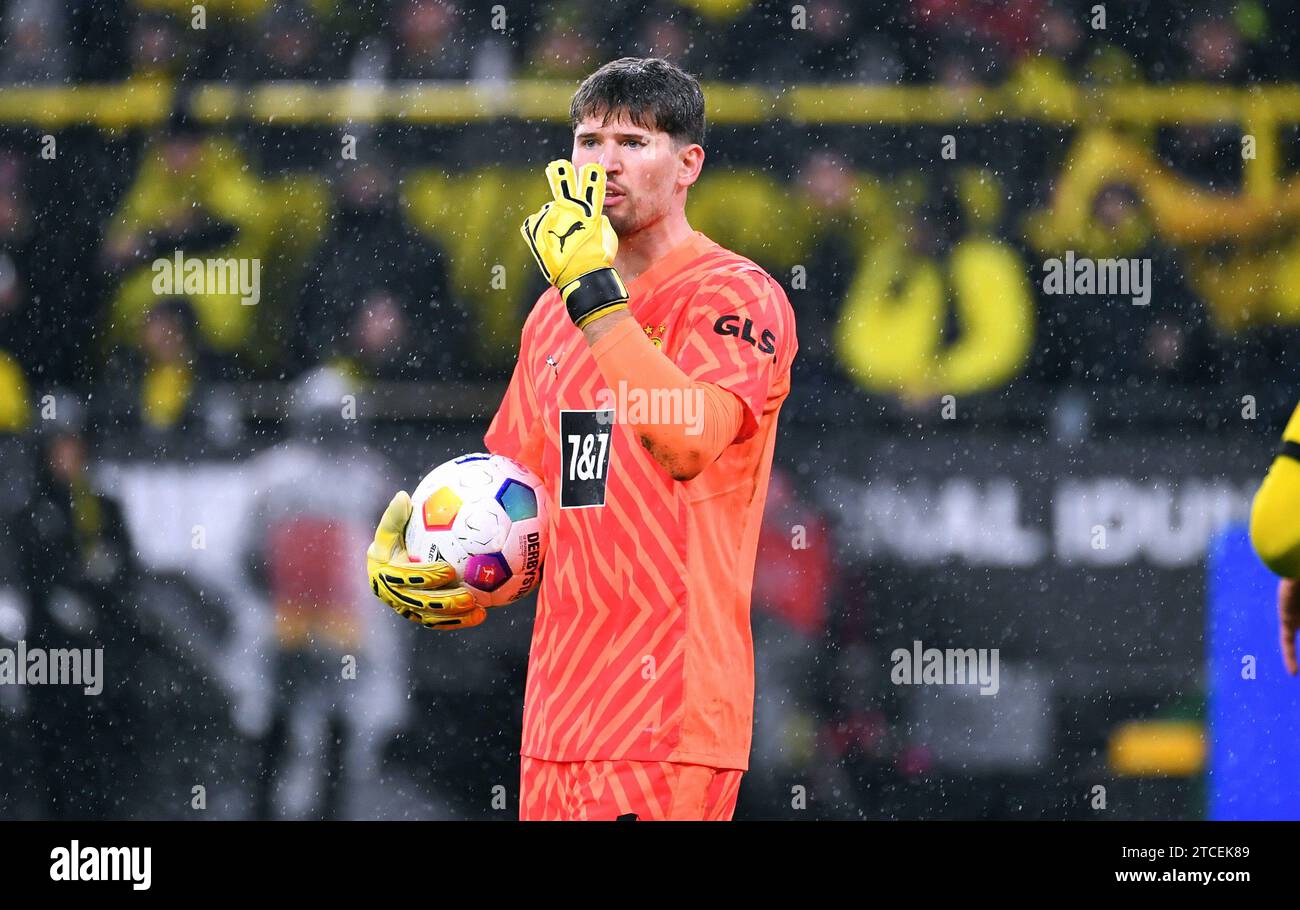 Bundesliga, signal Iduna Park Dortmund : Borussia Dortmund vs RB Leipzig ; Gregor Kobel (BVB) Banque D'Images