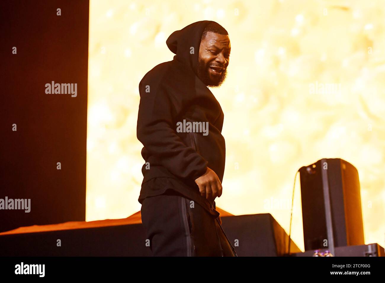 LONDRES, ANGLETERRE - 11 DÉCEMBRE : Obie Trice joue à O2 Arena, Greenwich le 11 décembre 2023 à Londres, Angleterre, Royaume-Uni. CAP/MAR MAR/Capital Pictures / MediaPunch *** Etats-Unis SEULEMENT*** Copyright : xCapitalxPicturesx/xMediaPunchx Banque D'Images