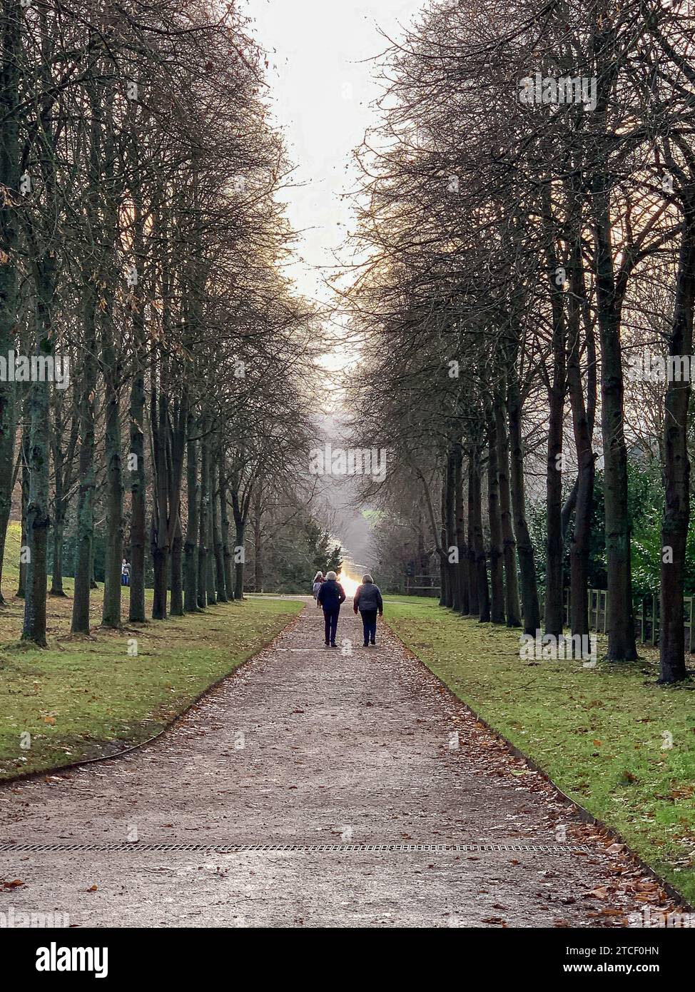 Taplow, Buckinghamshire, Royaume-Uni. Les gens marchent dans les jardins du National Trust à Cliveden dans le Buckinghamshire. Crédit : Maureen McLean/Alamy Live News Banque D'Images