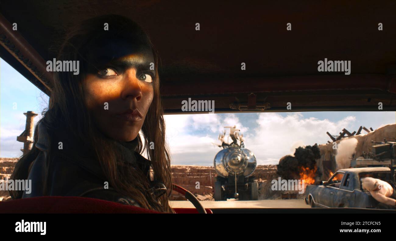 Furiosa : a Mad Max Saga Anya Taylor-Joy Banque D'Images