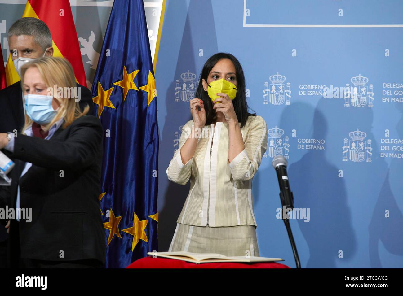 Madrid, 03/31/2021. Siège de la délégation gouvernementale dans la