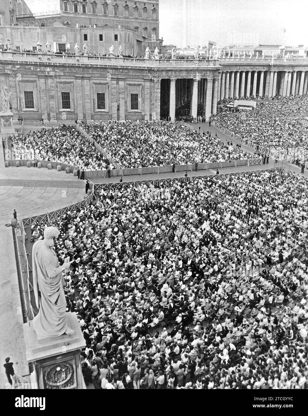 08/11/1978. Enterrement de Paul VI. Crédit : Album / Archivo ABC Banque D'Images