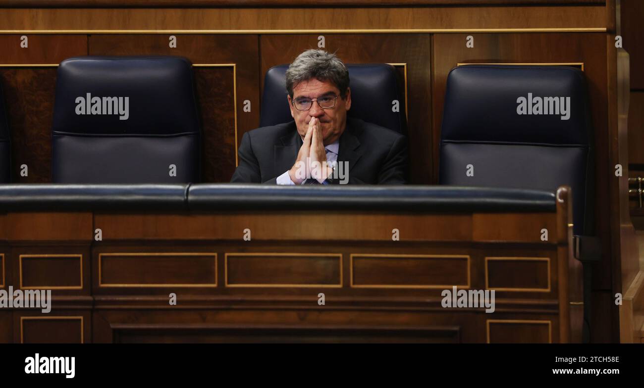 Madrid, 05/18/2022. Congrès des députés. Séance de contrôle complet au gouvernement. Photo : Jaime García. ARCHDC. Crédit : Album / Archivo ABC / Jaime García Banque D'Images