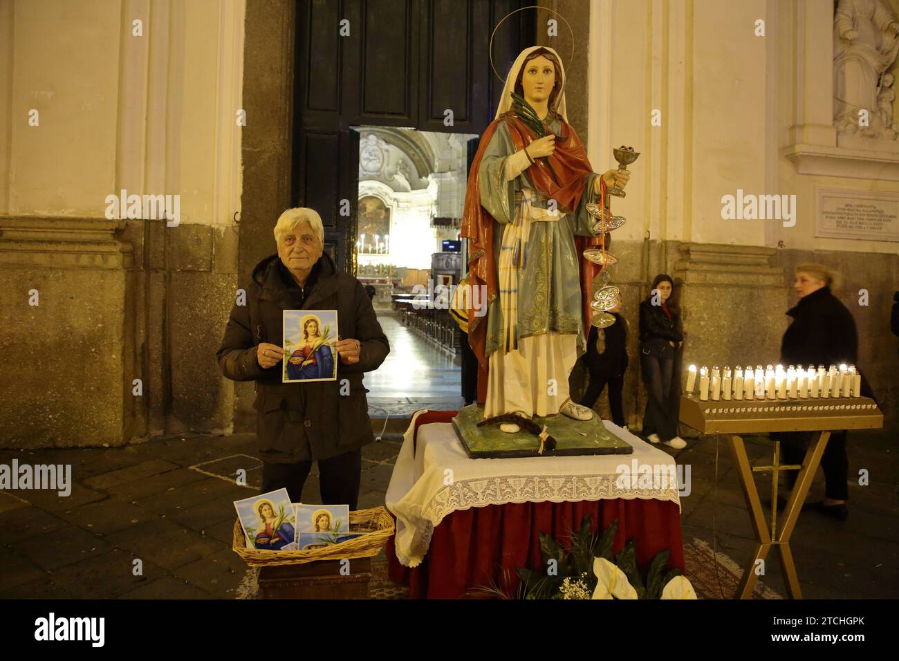 La veille de la journée de Sainte Lucie, le 13 décembre, il y a une