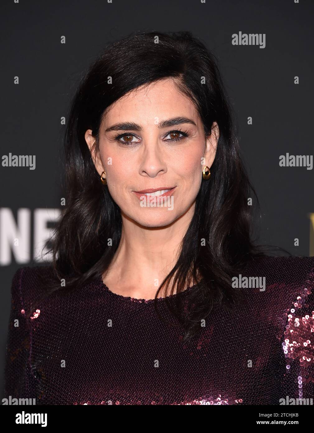 Sarah Silverman arrive à la projection spéciale de Los Angeles de “Maestro” à l’Academy Museum of Motion Pictures le 12 décembre 2023 à Beverly Hills, Californie. © Lisa OConnor/AFF-USA.com Banque D'Images
