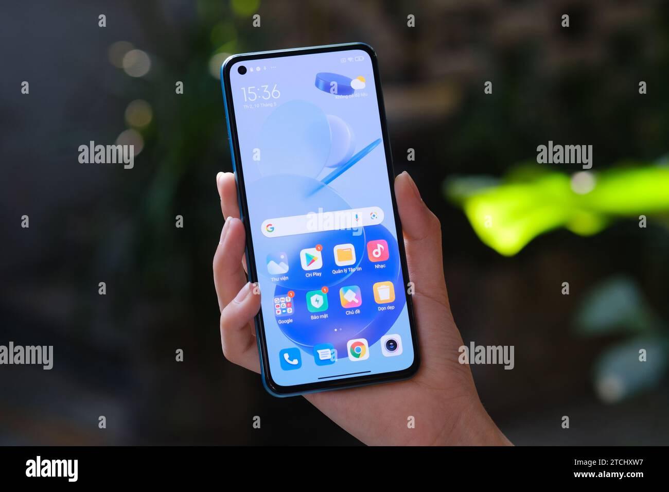 HCMC, VN - smartphone Xiaomi 11 Lite pour un usage éditorial Banque D'Images