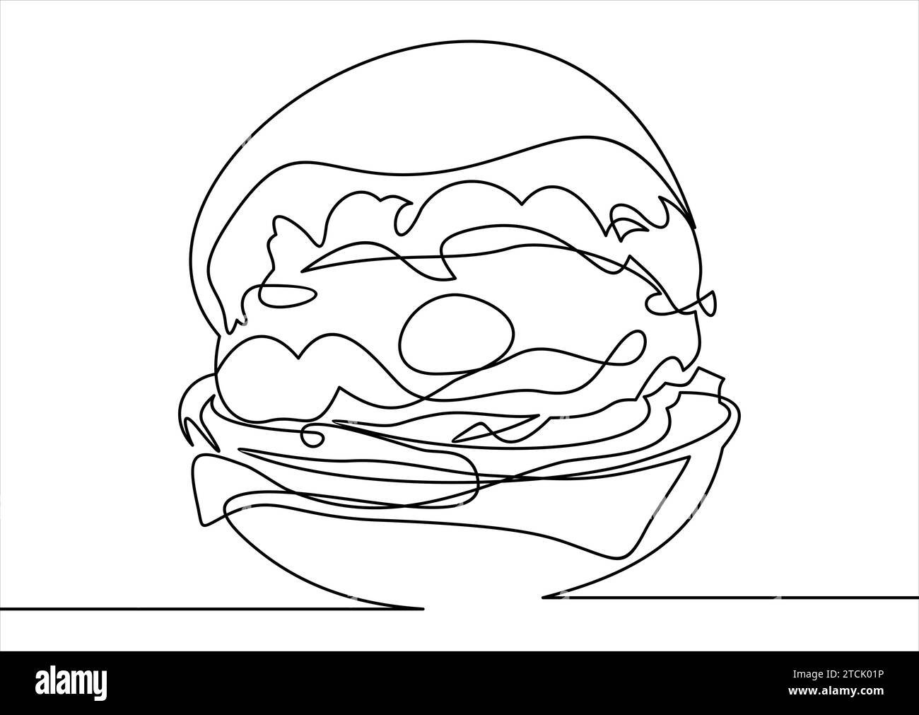 Carte de sandwich Banque d'images vectorielles Alamy