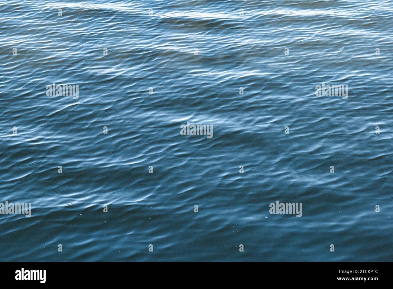 Vagues et ondulations douces Banque D'Images