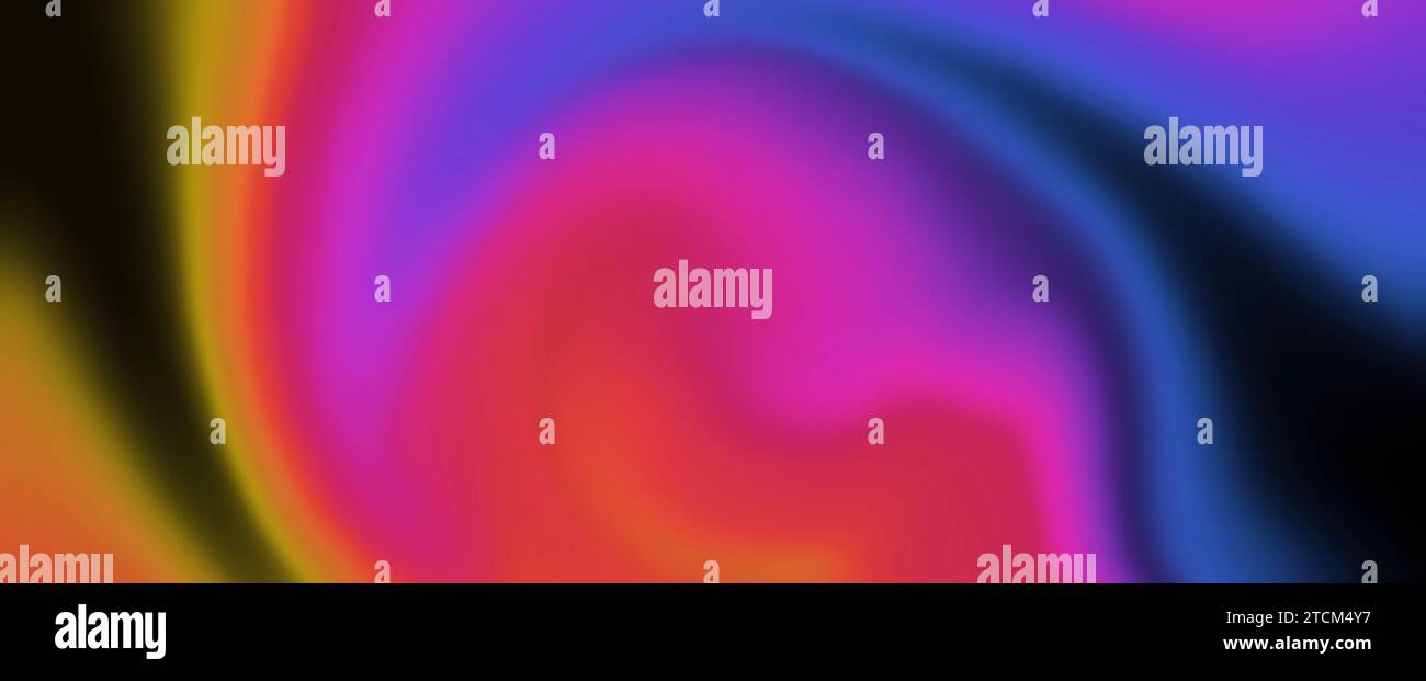 fond de tourbillon psychédélique, illustration numérique dessinée à la main Banque D'Images