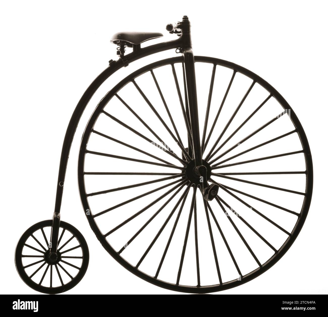 vieux vélocipède Banque D'Images