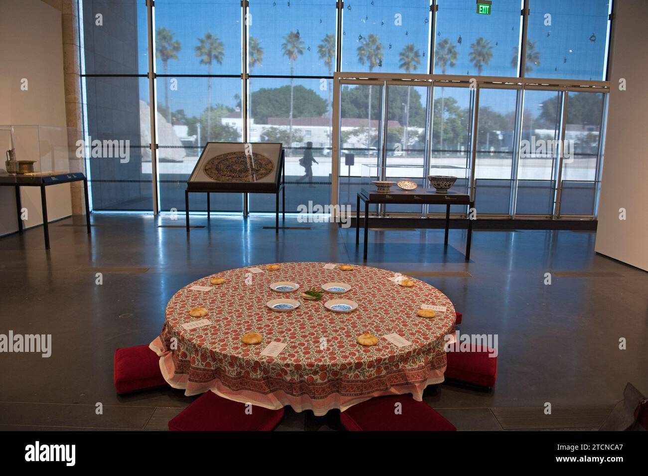 Art islamique, dîner avec le Sultan : les beaux-arts de festin ; exposition ; Los Angeles County Museum of Art ; LACMA ; musée ; islamique ; art; Los Angeles ; Californie ; États-Unis Banque D'Images