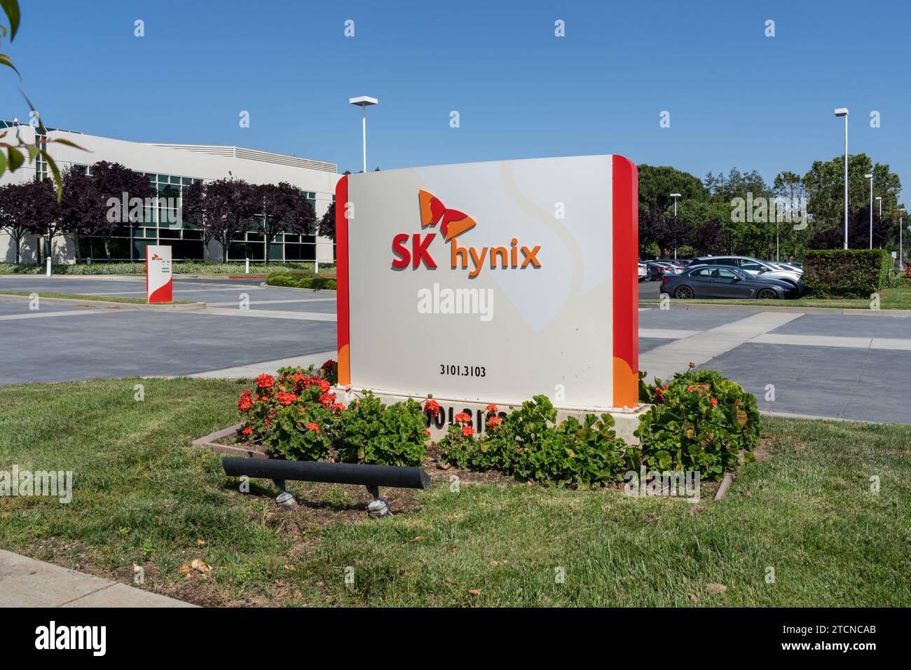 Siège social de SK hynix America à San Jose, CA, États-Unis Banque D'Images