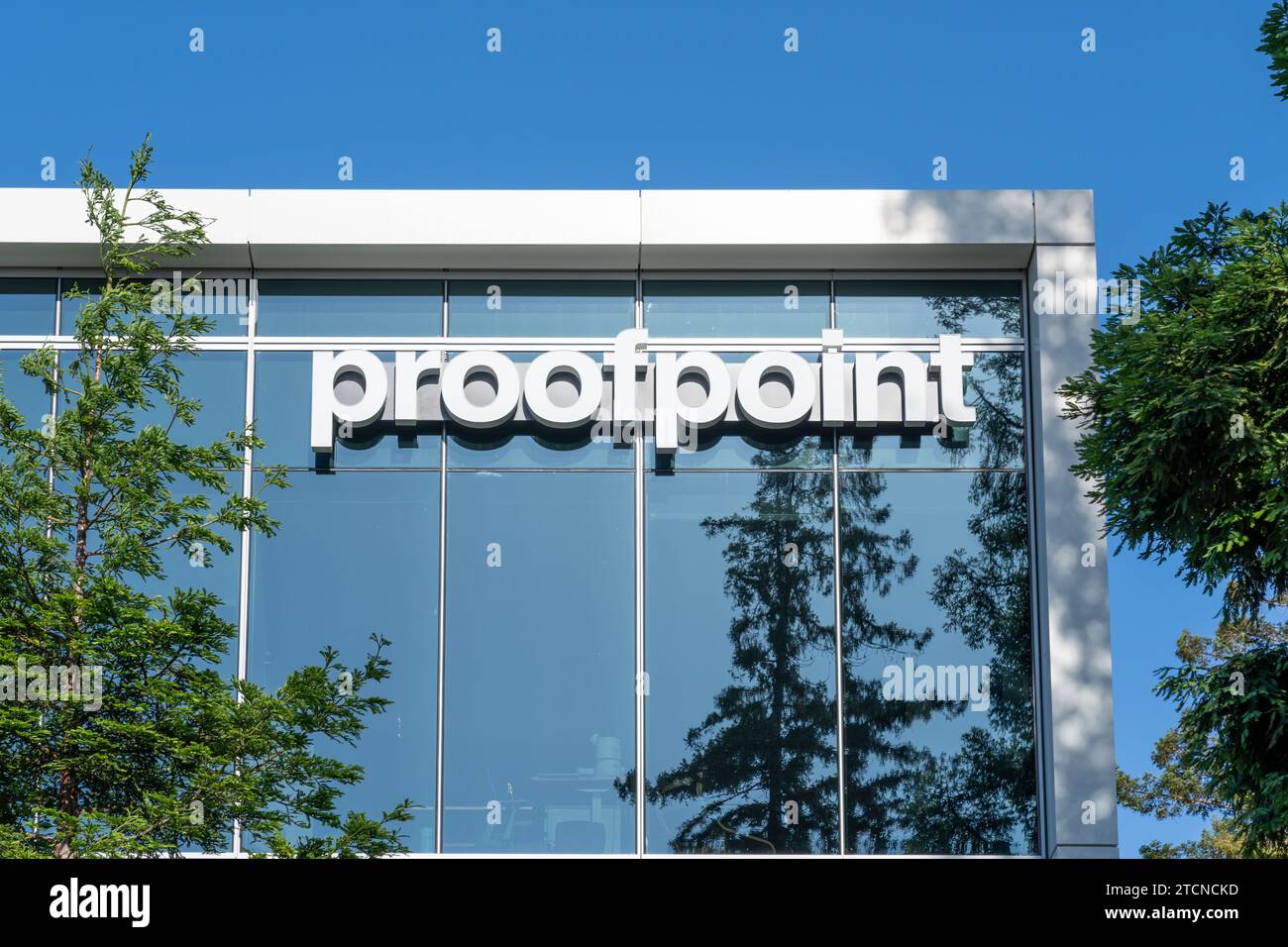 Siège de Proofpoint à Sunnyvale, Californie, États-Unis Banque D'Images