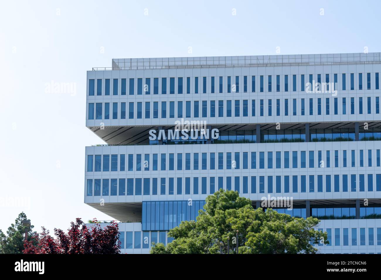 Bureau Samsung dans la Silicon Valley, San Jose, CA, États-Unis Banque D'Images