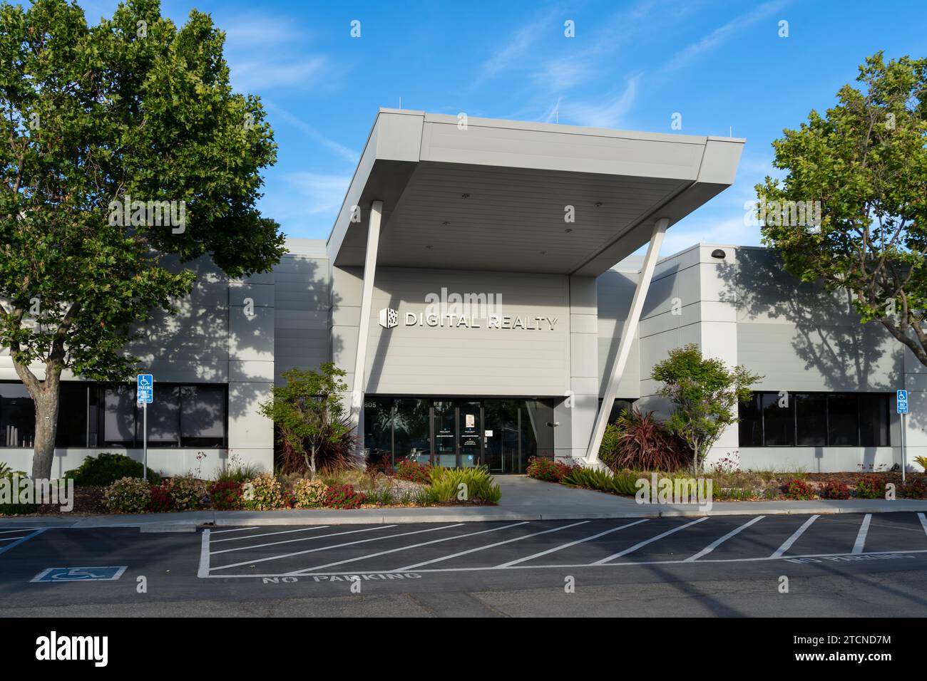 Campus du centre de données Silicon Valley de Digital Realty à Santa Clara, Californie, États-Unis Banque D'Images
