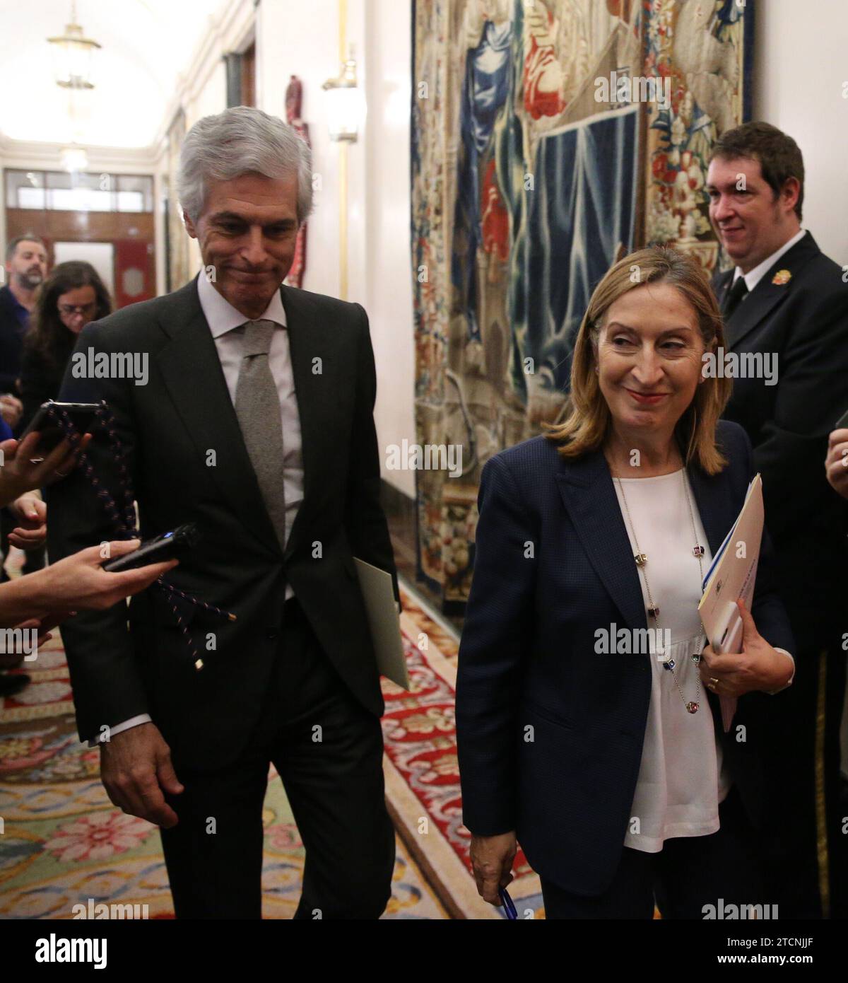 Madrid, 12/04/2019. Réunion du Conseil du Congrès de la XIVe législature, présidée par Meritxell Batet. Photo : Jaime García. ARCHDC. Crédit : Album / Archivo ABC / Jaime García Banque D'Images Madrid, 12/04/2019. Réunion du Conseil du Congrès de la XIVe législature, présidée par Meritxell Batet. Photo : Jaime García. ARCHDC. Crédit : Album / Archivo ABC / Jaime García Banque D'Images