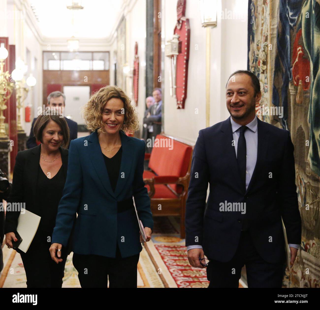 Madrid, 12/04/2019. Réunion du Conseil du Congrès de la XIVe législature présidée par Meritxell Batet. Photo : Jaime García. ARCHD. Crédit : Album / Archivo ABC / Jaime García Banque D'Images Madrid, 12/04/2019. Réunion du Conseil du Congrès de la XIVe législature présidée par Meritxell Batet. Photo : Jaime García. ARCHD. Crédit : Album / Archivo ABC / Jaime García Banque D'Images