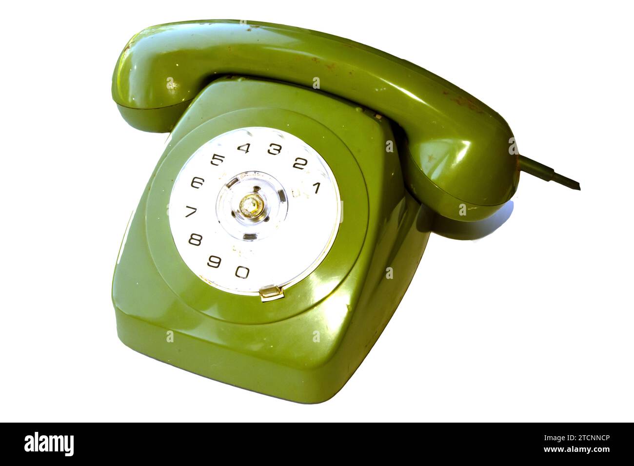 Australian STC 1960s Series 802 Dial Desk Telephone conçu sur la série britannique 700. Banque D'Images