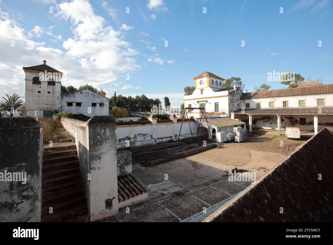 Camas (Séville), 12/04/2019. Rapport sur l'état de la ferme Gambogaz. Photo : Raúl Doblado. ARCHSEV. Crédit : Album / Archivo ABC / Raúl Doblado Banque D'Images Camas (Séville), 12/04/2019. Rapport sur l'état de la ferme Gambogaz. Photo : Raúl Doblado. ARCHSEV. Crédit : Album / Archivo ABC / Raúl Doblado Banque D'Images