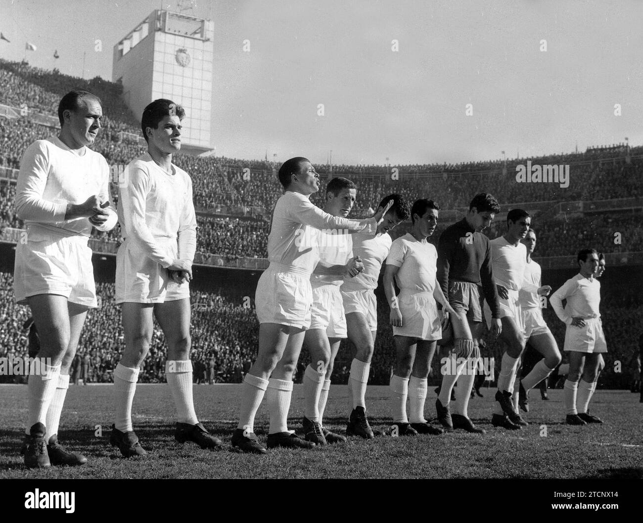 Photo Carte Raymond Kopa 1959-60 – France, Real Madrid, Stade Reims (Format 6x9.5cm)