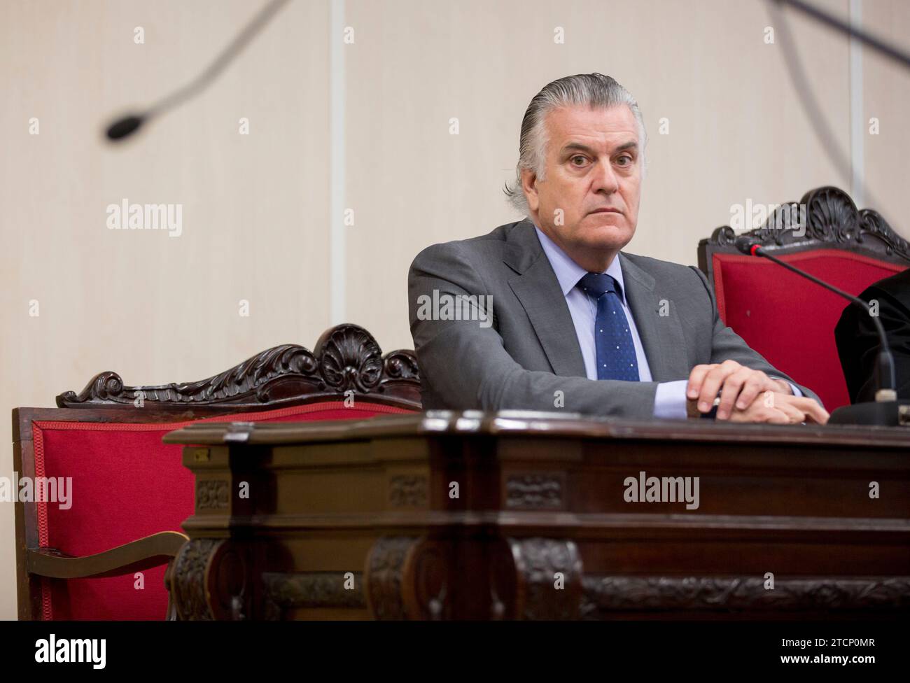 Madrid, 07/15/2015. Procès de Luis Bárcenas contre le Parti populaire pour licenciement abusif. Photo : Ignacio Gil ARCHDC. Crédit : Album / Archivo ABC / Ignacio Gil Banque D'Images