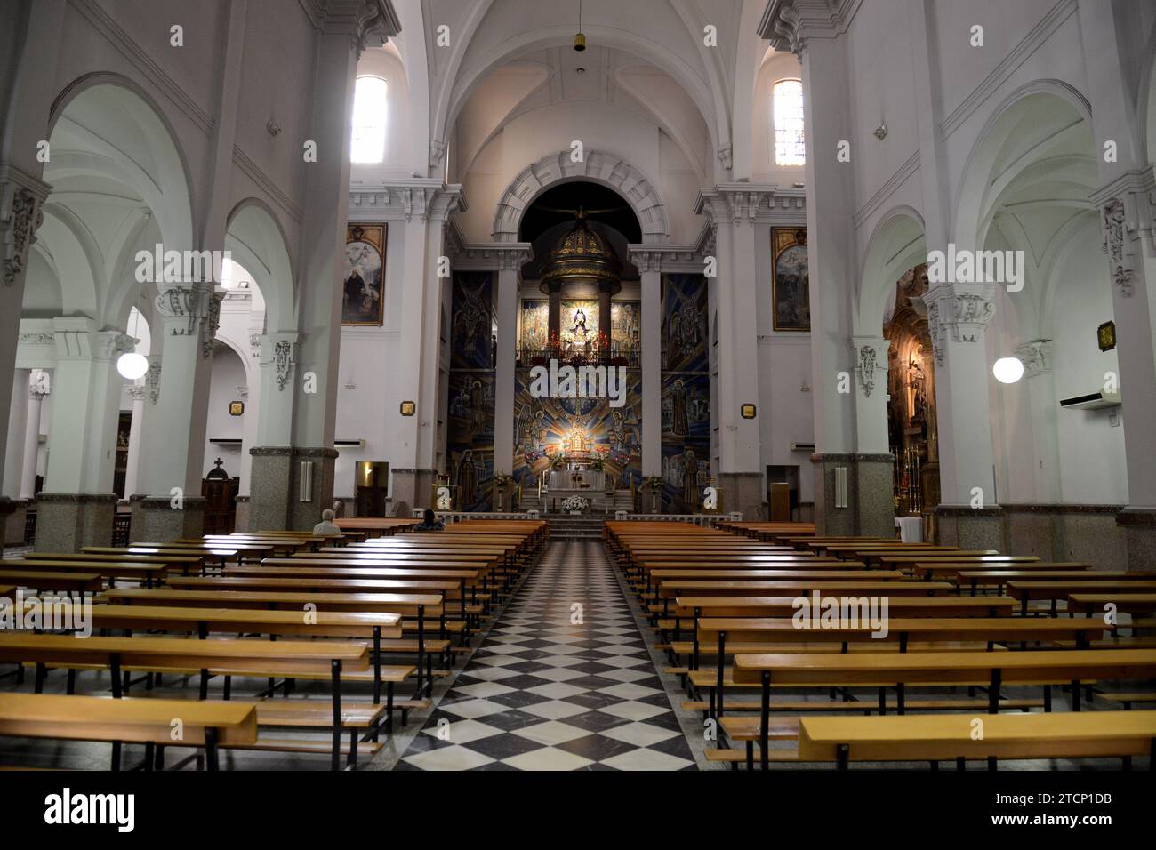 Madrid, 07/08/2015. Rapport sur les églises à Madrid. Dans l'image la basilique de Jesús de Medinaceli. Photo : Maya Balanya ARCHDC. Crédit : Album / Archivo ABC / Maya Balanya Banque D'Images