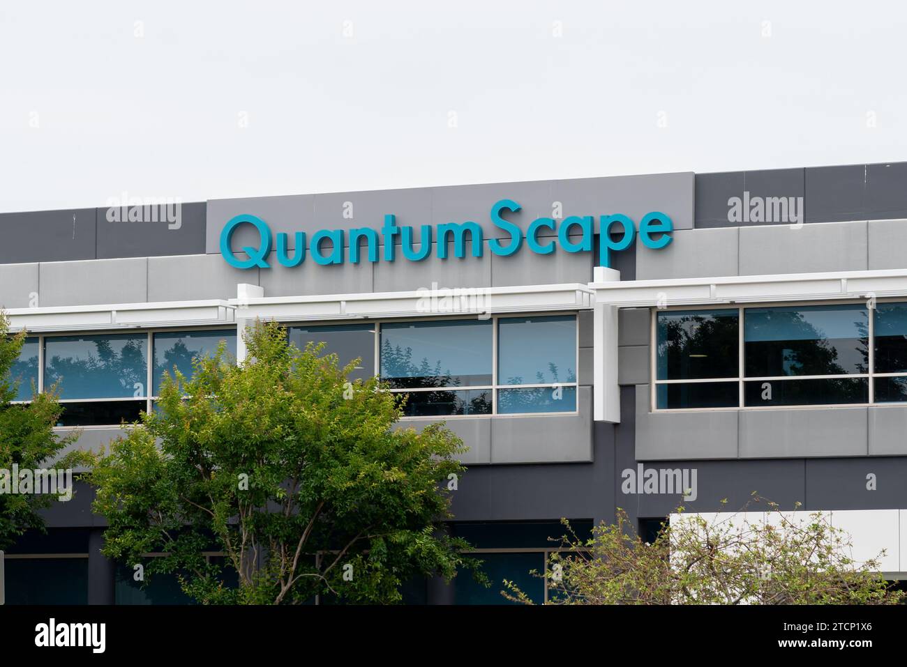 Siège de QuantumScape à San Jose, Californie, États-Unis Banque D'Images