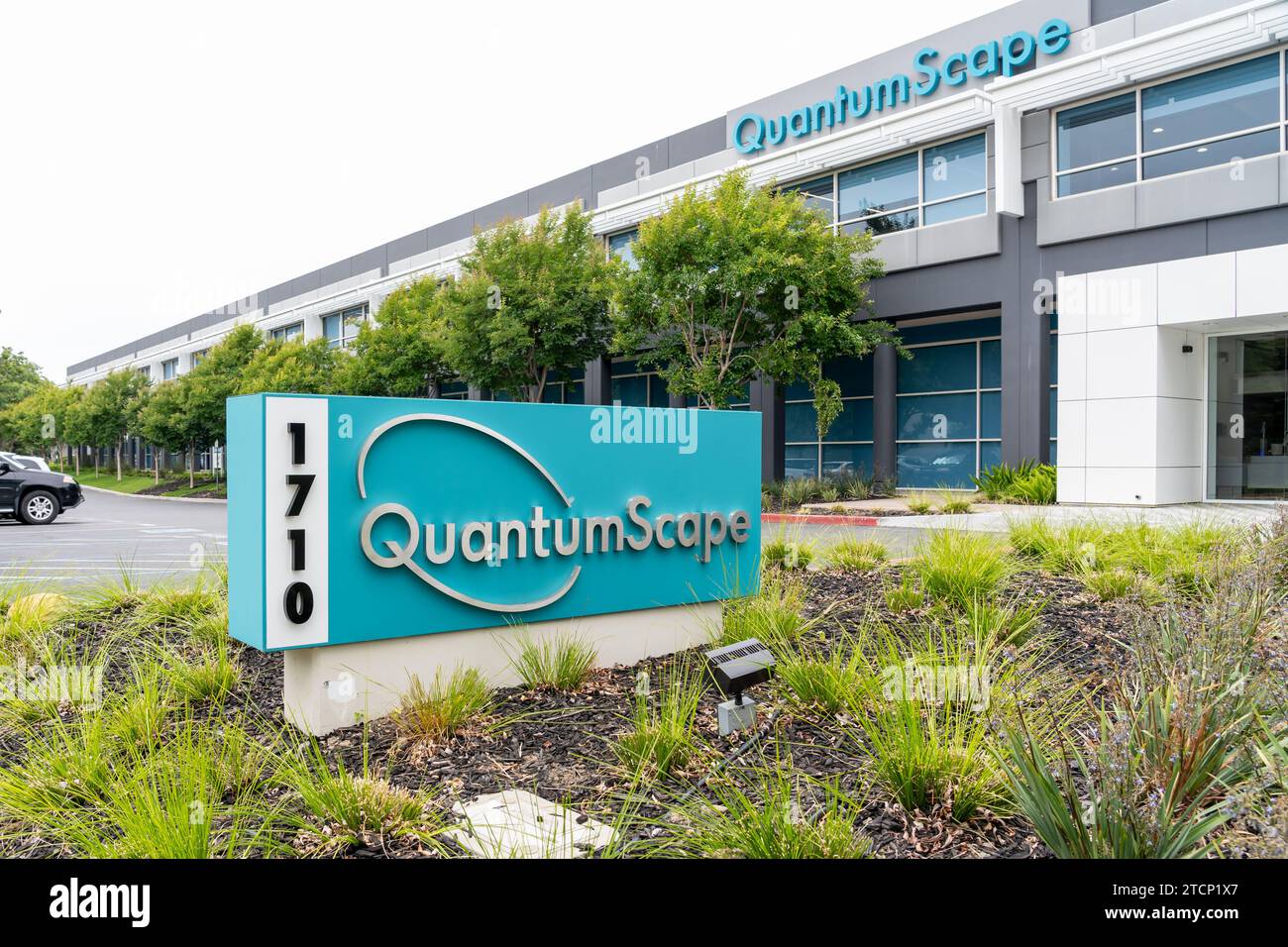 Siège de QuantumScape à San Jose, Californie, États-Unis Banque D'Images