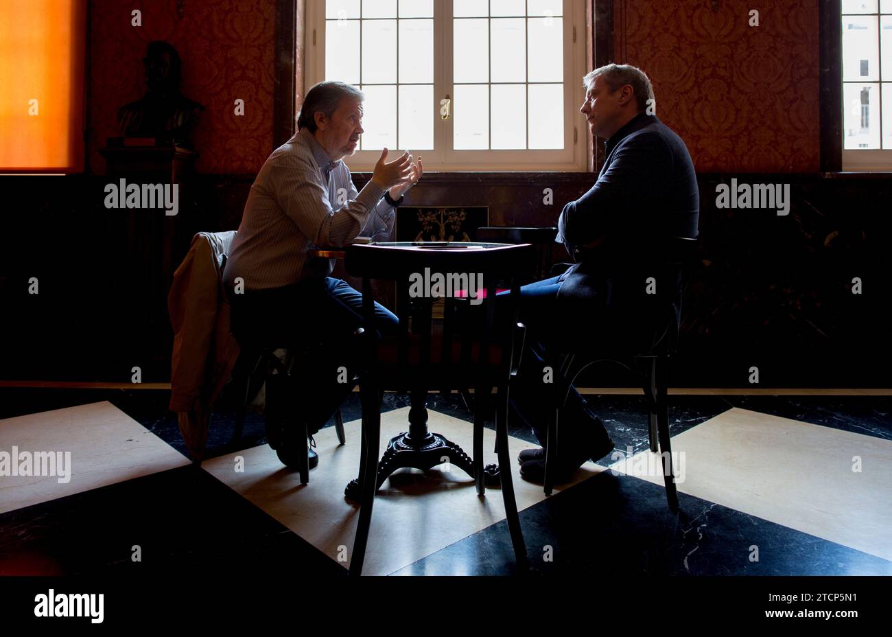 Madrid, 05/31/2016. Entretien avec Daniel Bianco, directeur du Teatro de la Zarzuela. Photo : Ignacio Gil ARCHDC. Crédit : Album / Archivo ABC / Ignacio Gil Banque D'Images