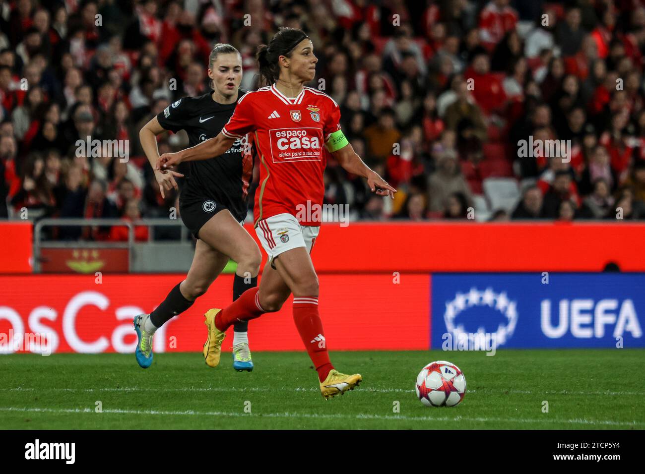 Lisbonne, Portugal. 13 décembre 2023. Lisbonne, Portugal, 14 décembre 2023 : capitaine de Carole Costa Benfica lors du match de Ligue des champions féminine de l'UEFA à l'Estadio da Luz, Lisbonne, 13/12/23 - João Bravo - SPP (João Bravo/SPP) crédit : SPP Sport Press photo. /Alamy Live News Banque D'Images