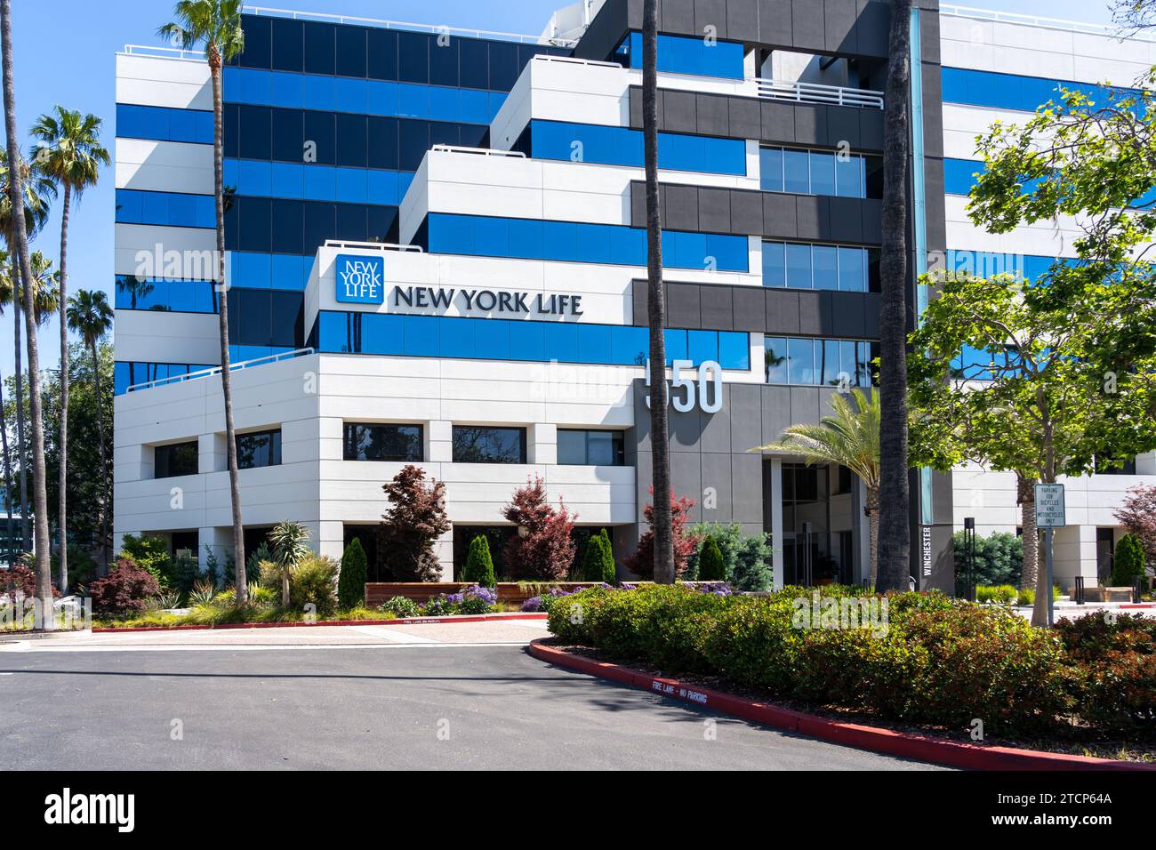 Immeuble de bureaux New York Life à San Jose, Californie, États-Unis. Banque D'Images
