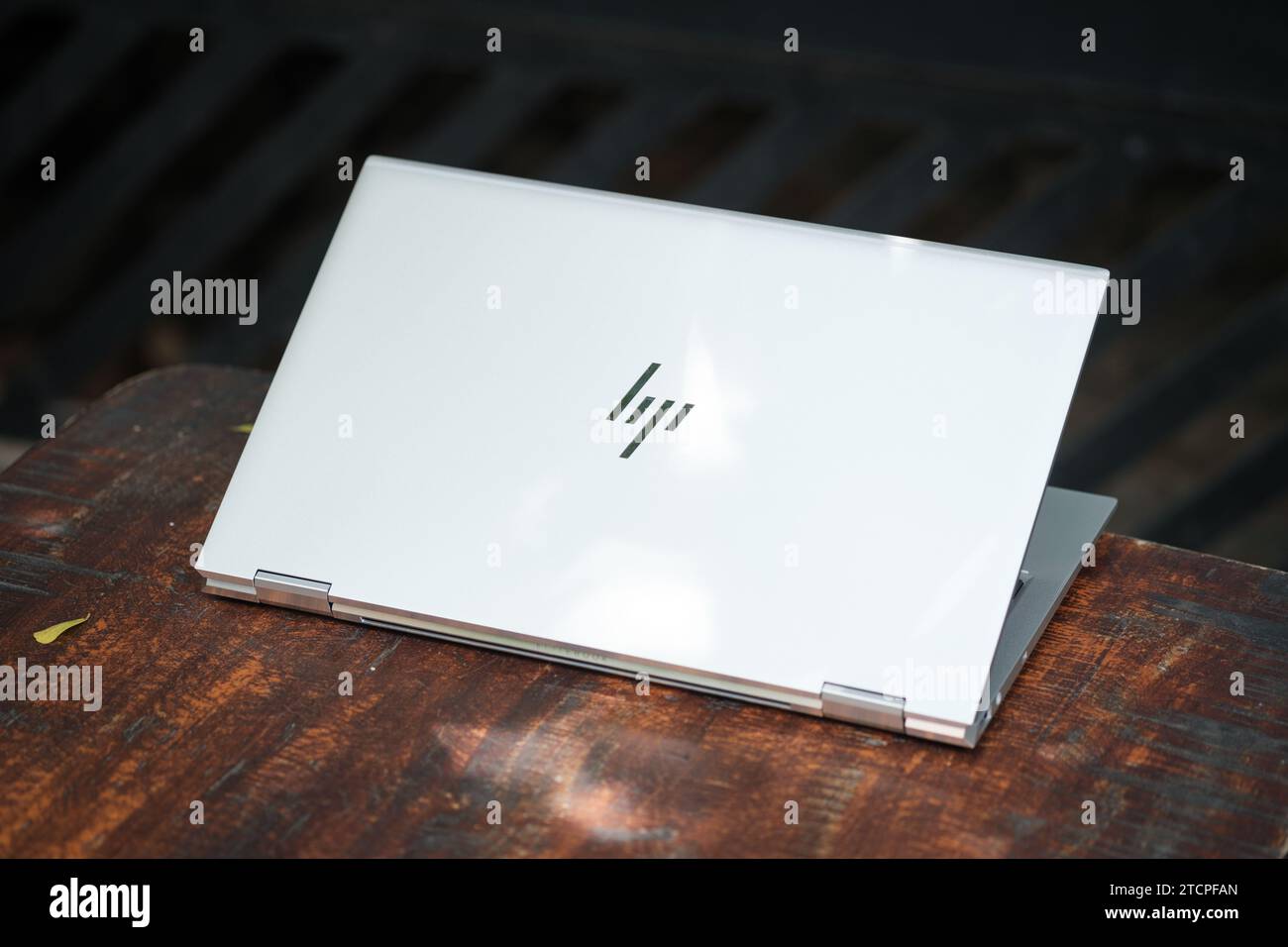 HCMC, VN - décembre 2023. Ordinateur portable HP EliteBook Banque D'Images